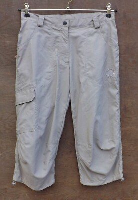 Mammut Sunrise Women's 3/4 Pants Very light 3/4 pants for women Taupe Size 38