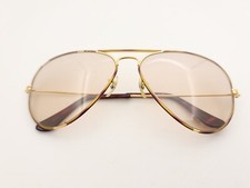 Vintage B L Ray Ban Bausch  Lomb Brown Changeables Tortuga 58mm Sunglasses