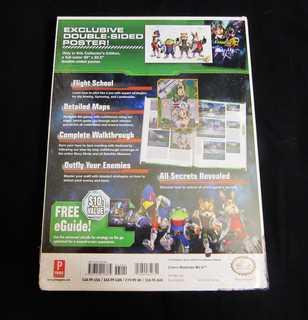 Star Fox Zero: Prima Collector's Edition Guide