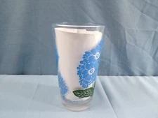 Boscul Peanut Butter Glass Tumbler Blue Primrose - Blue Name At Bottom #29