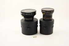 Sankyo Wide & Telephoto 55mm Conversion Lenses, Made in Japan