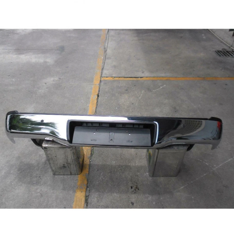 FIT 11-15 Toyota Hilux Ute SR para-choque traseiro traseiro traseiro aço cromado Vigo KUN Tgn - Imagem 3 de 4