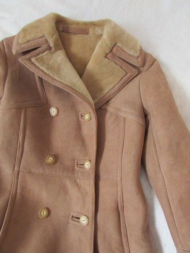Vtg Sheepskin Coat by Norm Thompson 