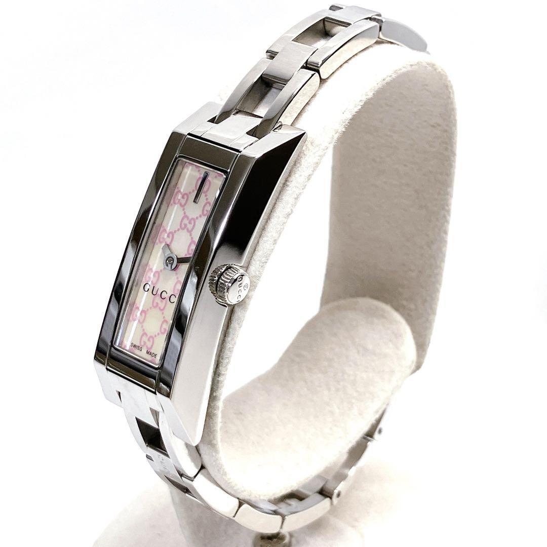 GUCCI 腕時計 ケース付き 110 With Box Gucci 110 Ya110524 Shell G Link Gg Quartz | eBay