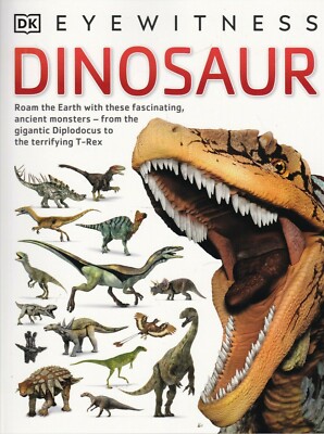 DINOSAUR FACT BOOK BY DK, KEY STAGE 2 SCIENCE HISTORY & HELP WITH HOMEWORK