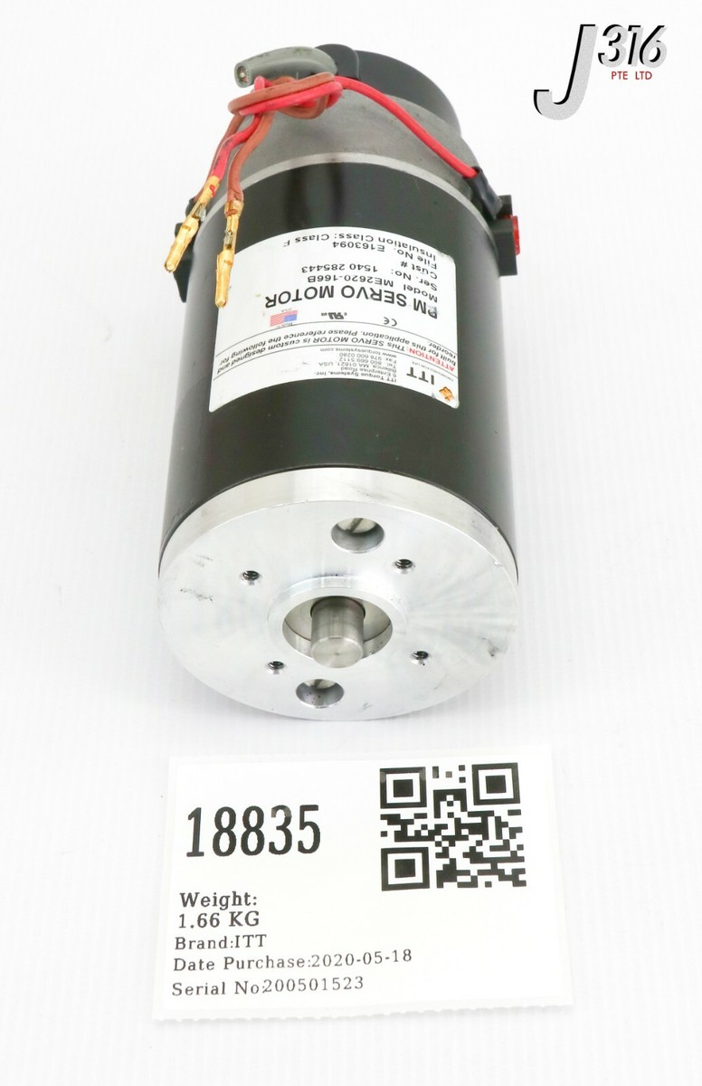 アン 18835 ITT PM SERVO MOTOR W/ ENCODER C2 0550 DM 0500 ME2620-166B | eBay