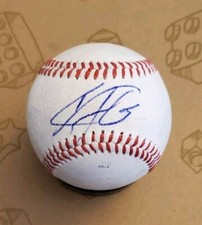 Autographed Baseball game used ANTONIO GOMEZ New York Yankees