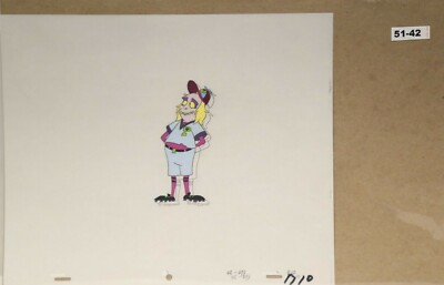 Beetlejuice Original Production Drawing And Cel 51-42 Used Cond.
