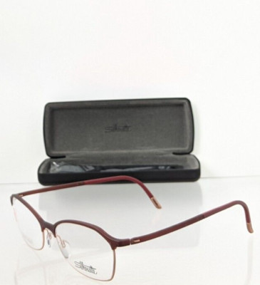 Brand New Authentic Silhouette Eyeglasses SPX 1582 75 6120 Titanium Frame 51mm