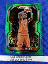 2021 #29 Jonquel Jones WNBA Panini Prizm Basketball Green Prizm Sun