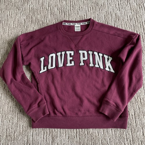Victoria's Secret LOVE PINK Maroon 