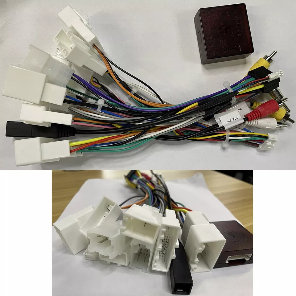 Car Stereo Radio Power Harness Cable Wire Adapter Support JBL AMP For Toyota O - Foto 6