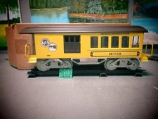 McCoy TCA 1982 THE ROCKY MOUNTAIN ROUTE DENVER  PASSENGER CAR  NEW O.B.