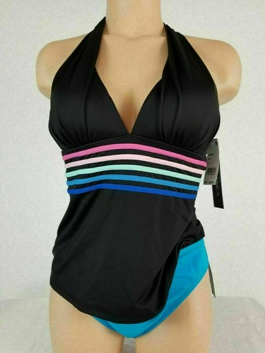 Costume da bagno donna La Blanca 2 pezzi Tankini taglia 6,8,10,12,14,16,38D - Foto 5 di 11