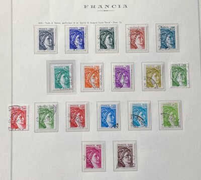 FRANKREICH Nr.1962/1979 + 1981A - TYP ''SABINE'' - UNIFIED 2020 6,30  