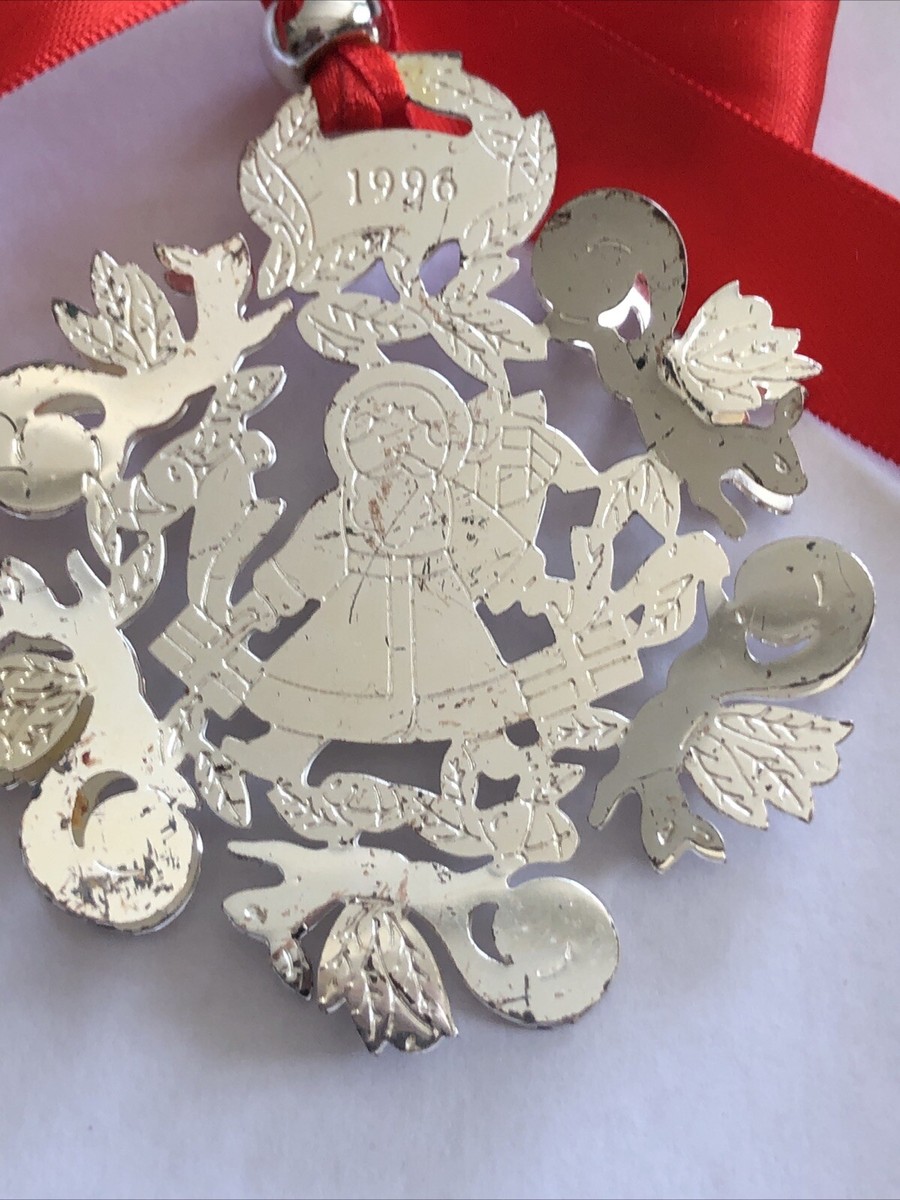 Père Noël Vintage En Céramique Argentée Newbridge Silverware - Irlande 1980 - Ornement XXL (46 Cm)
