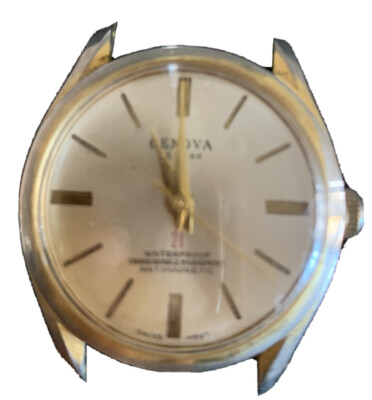 Genova Deluxe 21 Jewels Waterproof Unbreakable mainspring