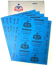 Matador Abrasive Wet or Dry Sandpaper 5 Sheets 150 Grit 9"x11" Silcon Carbide 