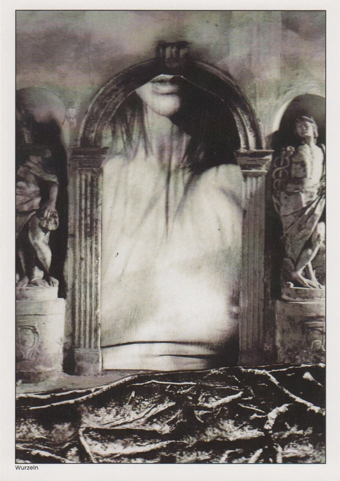 Diego Gorter Kunst Postkarte "Wurzel" Collage (15)