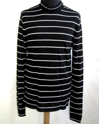 IRO - Long Sleeve Top Model Tange Summer 2017 Black White Size = 42 - New