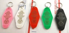 The Grand Budapest Hotel Retro Motel Keyring Keychain Key Ring Wes Anderson
