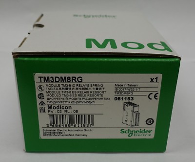 One New Schneider PLC TM3DM8RG In Box Fast Shipping