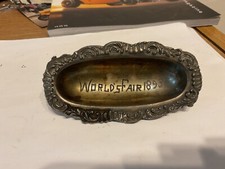 Vintage 1893 Chicago Worlds Fair Vintage soap dish very nice condition