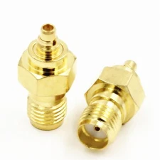 1pc SMA Female Jack to MMCX Male Plug RF Coaxial Adapter Connector Quick USA Sh