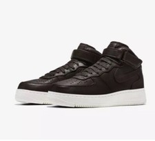Nike Mens Nikelab Air Force 1 Mid Shoe Sz 6 Velvet Brown 905619-200