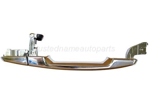 fits Nissan Frontier Outside Exterior Door Handle Chrome Passenger Side Front - Image 2 of 3