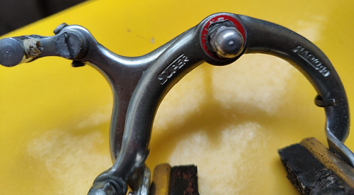 PINZA FRENO POSTERIORE MARCA SUPER RAPIDA FRENO BICI VINTAGE - Foto 5 di 17