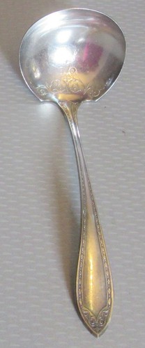 1910 Antique Sheraton Oneida Community Silverplate Flatware Set 38P with ladle - Picture 5 of 8