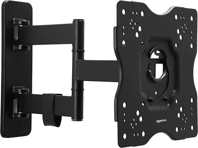 Amazon Basics Full Motion Articulating TV Wall Mount for 26-55in TVs Black