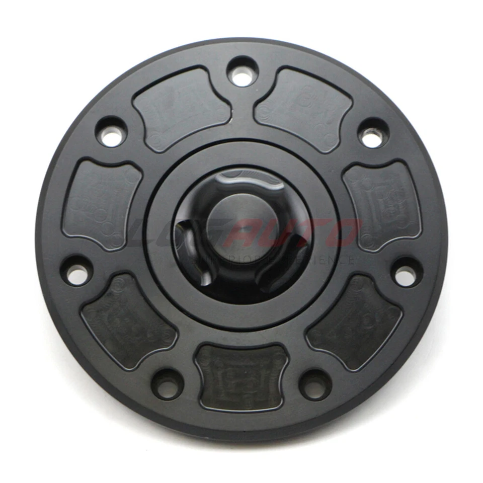 Cubierta de tapa de tanque de combustible de aceite CNC para Kawasaki GPZ 500S/1000 ZX-R 400/750 ZR-7S/ZX-7R Foto 2 de 4