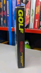 Vintage Nintendo NES Black Box Golf CIB Complete In Box w/ Manual Oval Tested 