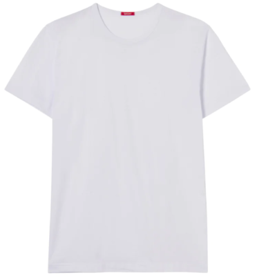 Set pezzi bipack Ragno maglia intima girocollo uomo puro cotone