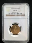 Gold 1989 Eagle $10 NGC MS 69