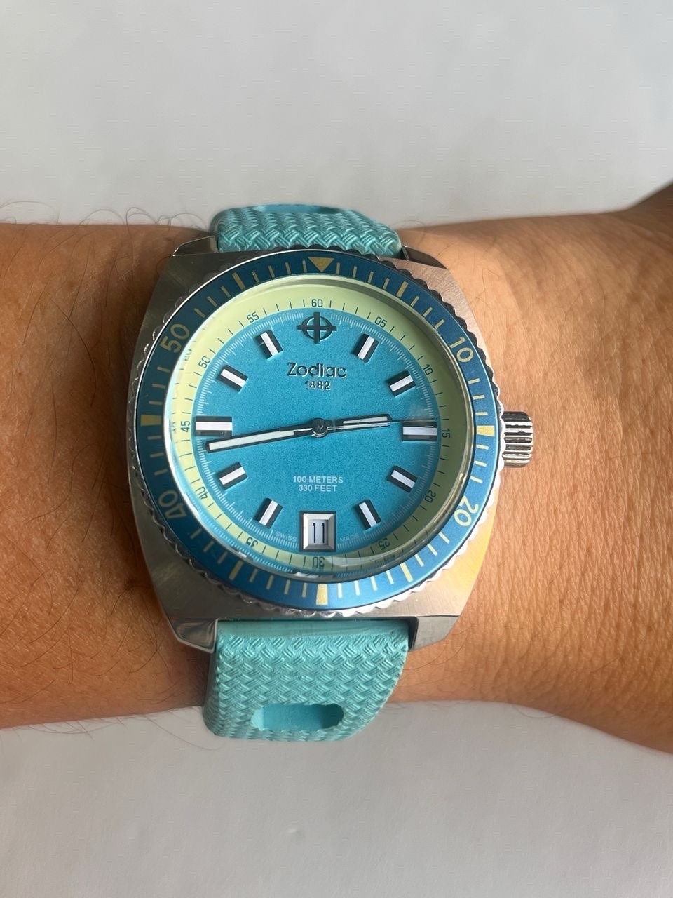 Zodiac sea-Dragón blue Dial ref.ZO2251 Quartz