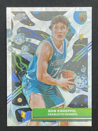 Kon Knueppel 2025-26 Topps Cosmic Chrome Nucleus Refractor Base RC #197
