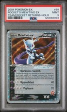 PSA 9 Rocket's Mewtwo EX #99 Team Rocket Returns Holo Pokemon 2004 *SWIRL* on eBay