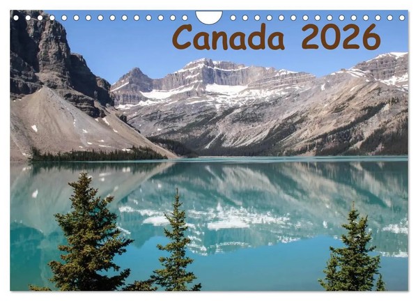 Canada 2026 (Wall Calendar 2026 DIN A4 Landscape), Calvendo 12 Month Wall...-image