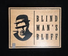 Blind Man’s Bluff Toro Empty Wooden Cigar Box 9x7x2