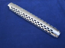 Federal Ordnance Mini-14 Ventilated Steel Handguard - Satin Nickel Chrome