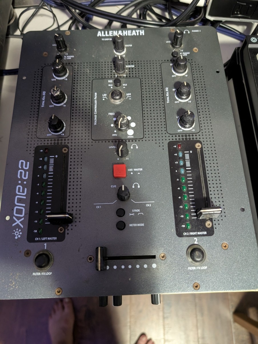 Allen & Heath XONE:22 2-Input DJ Mixer With Power Chord | eBay