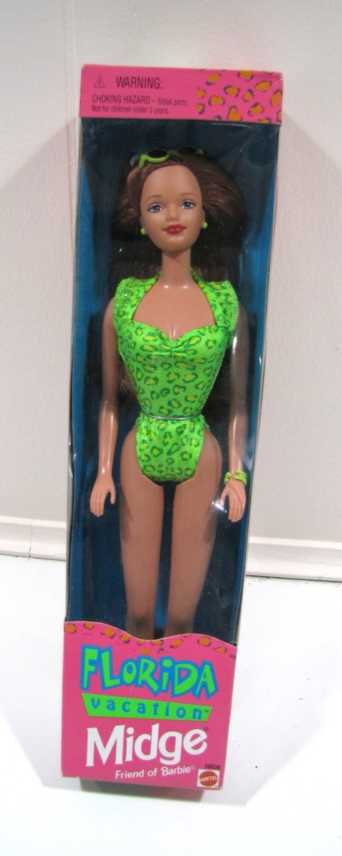 1998 Mattel Florida Vacation Midge Friend Of Barbie 20538 | eBay