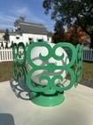 Vintage Antique Mid Century Modern Light Fixture Art Wired With Milk Glass Globe