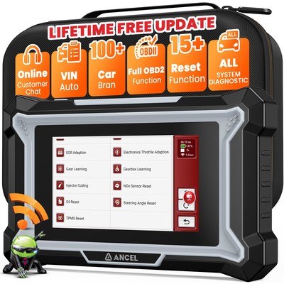 ANCEL DS200 Automotive All System OBD2 Scanner Diagnostic Tool ABS Bleeding TPMS