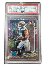 2023 Jaxon Smith Njigba Donruss Clearly Techno Rookie Auto /10 PSA 10 POP 4 🔥🔥