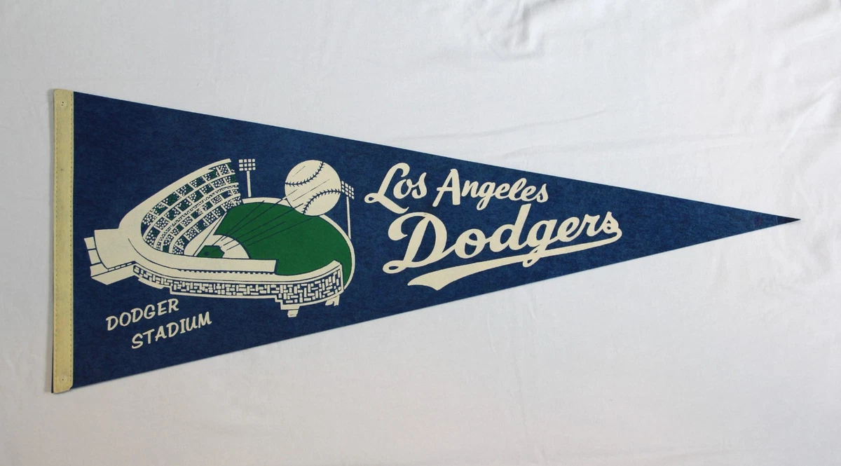 Los Angeles Dodgers Baseball Original Vintage Sports Pennants and