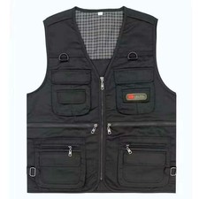 Men's Camouflage Vest Outdoor Multi Pocket Casual Fishing Vest